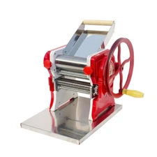 Commercial Hand-cranked Noodle Machine Dumpling Skin Roller Pasta Press Maker