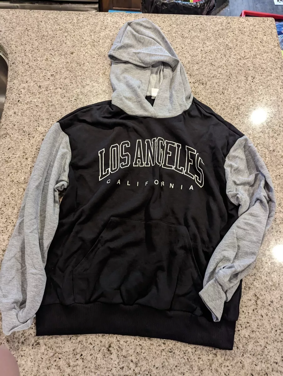 Black los angeles hoodie sale