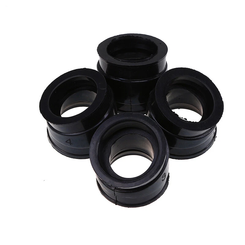 4x Carburador Admisión Colector Botas Junta Ajuste Para Honda CB750C Personalizado 1980-1982 Foto 3 de 4