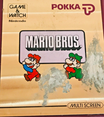 GAME & WATCH POKKA Multi Screen Game Super Mario Brothers Tested