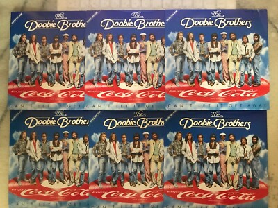 DOOBIE BROTHERS LOT OF 6 JAPAN COCA COLA PROMO EP VINYL RECORD 7