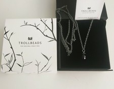 Trollbeads Halskette Motiv Mit Onyx Schwarz 100CM TAGFA-00005 Neu Original