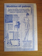 Patron Prima couture n° 203 / Jupe fendue Taille 36-40-44