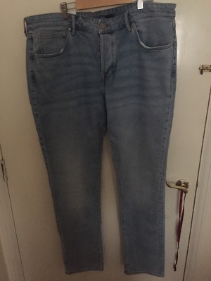 Mens H&M Skinny Fit Jeans 40 Waist BNWT