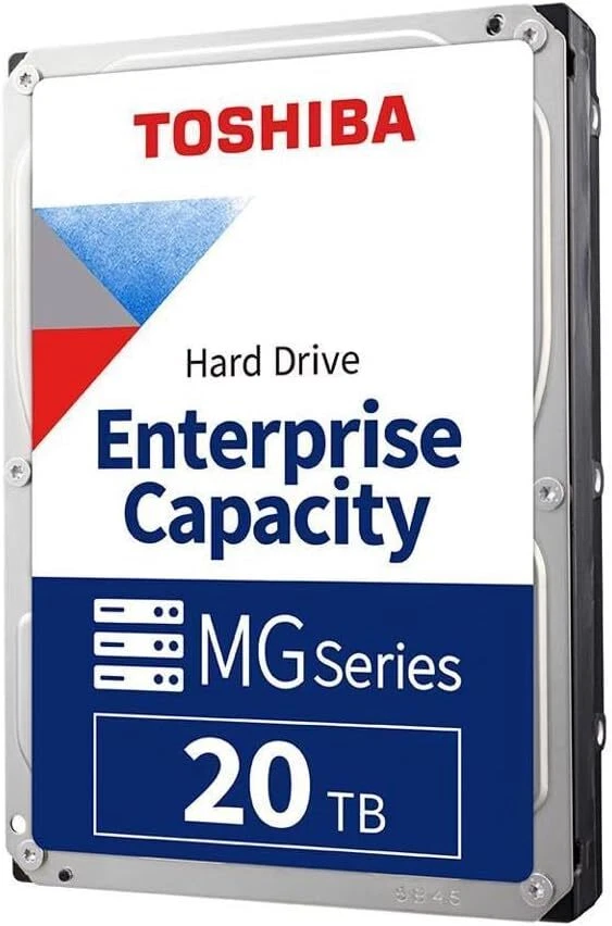 Toshiba MG10 20TB SATA 6Gb/s 7200RPM 512e 3.5" Enterprise HDD - Image 2 of 2