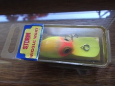 Older USA Made Pre Rapala Storm Wiggle Wart V-36 Solid Chartreuse