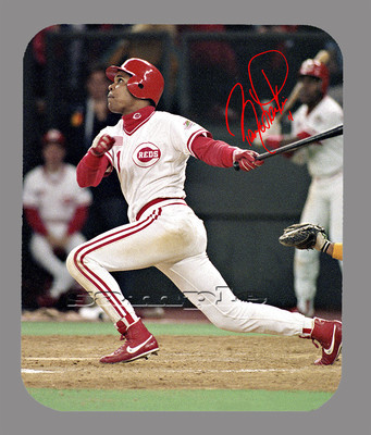 Barry Larkin Cincinnati Reds Facsimile Autographed Mouse Pad Item#3487 