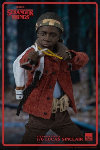 Stranger Things Figura 1/6 Lucas Sinclair 23 cm ThreeZero - Imagen 6 de 13