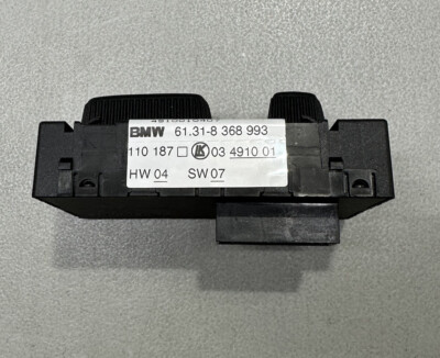 BMW Power Seat Switch Control Front Left OEM 61318368993 | eBay