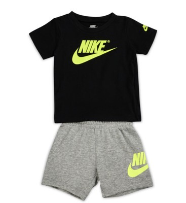 baby nike shorts set