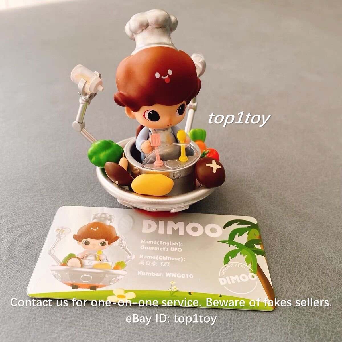 その他 POP MART DIMOO WORLD SECRET POP MART x DIMOO WORLD Where We Go Computers UFO Secret Mini
