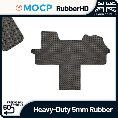 5mm Heavy-Duty Rubber Van Mats to fit Citroen Relay Mk4 Motorhome RHD 2014-2019