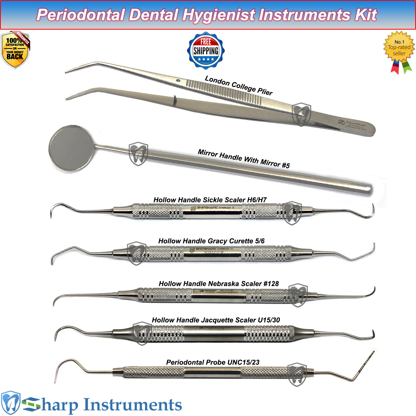 Hygiene Instruments Dental Hygiene Instrument Kit