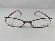 Nicole Miller Eyeglasses Frame Chintz Ballerina Brown 51-17-135 Brown/Pink GP60