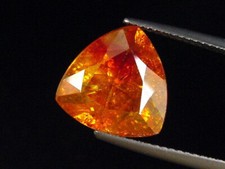 Sphalerit Zinkblende / Sphalerite 8,28 Ct. Trillion Spanien (4312t)