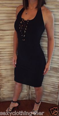 Robe Noire Cintrée Bodycon GUESS - Col V, Manches 3/4 - Taille XS - Occasion Très Bon État
