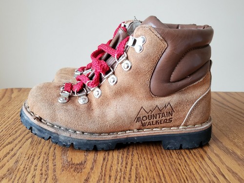 vintage brown lace up boots