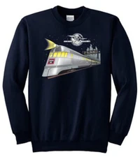 Pioneer Zephyr train Authentic Railroad Sweatshirt [10133] 