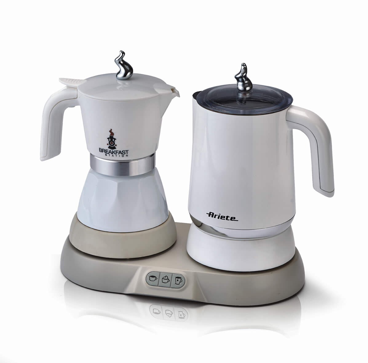 Ariete breakfast station moka elettrica cappuccinatore bollitore 1344 - Rotex