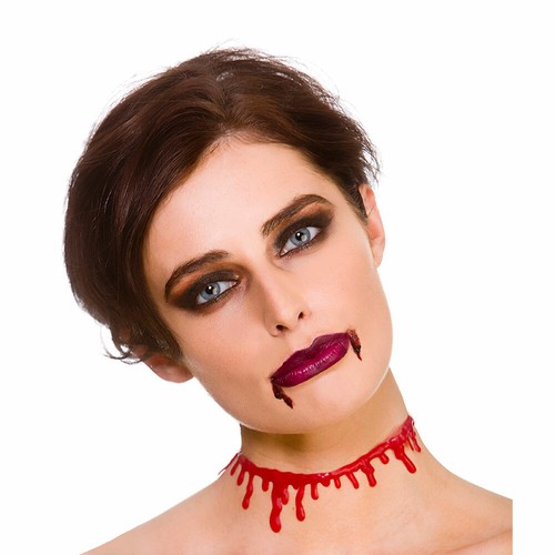 Dripping Blood Choker Ladies Goary 