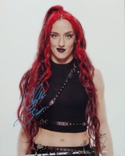 Alba Fyre Signed WWE/NXT 8x10 Photo Kay Lee Ray, NXT UK Champion 649 Days