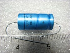 6 each Philips 1000uf 25vdc 1000mf Electrolytic Capacitor 032 Series AS-PICTURED