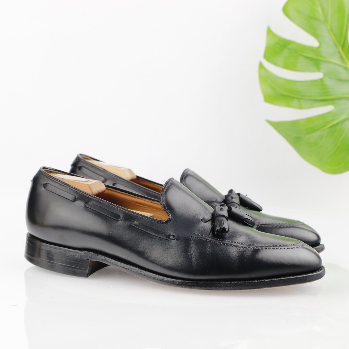 Johnston Murphy Mens Deerfield II Loafer Size 11 C Black 