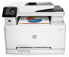 Image of HP Color LaserJet Pro MFP M277DW Printer - White