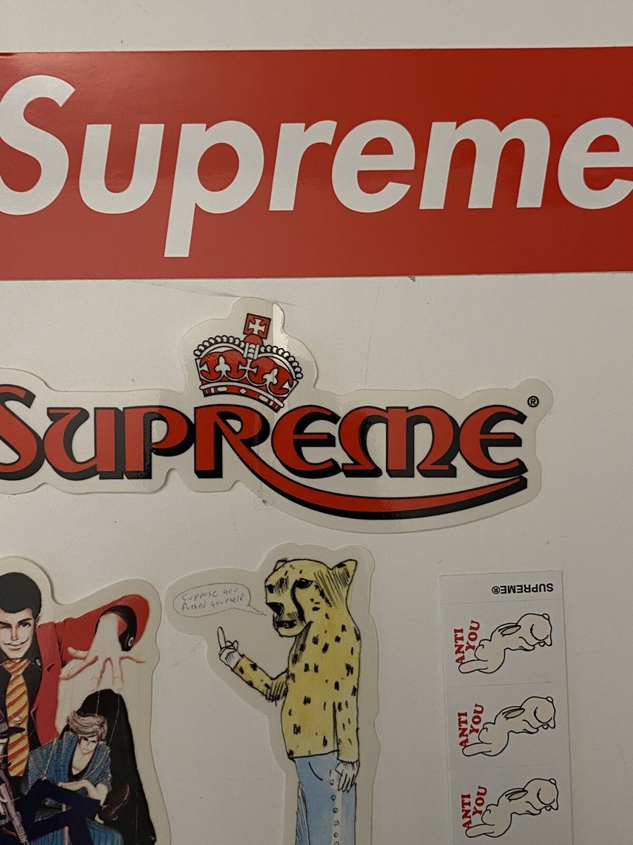 Supreme Rare Sticker Set For Skateboard *IN HAND* | eBay