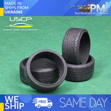 USCP-18-2 1/24 18 inch Yokohama Advan Neova AD08 Stance Rubber model