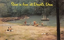 Devil's Den State Park SUN 'N FUN Arkansas Postcard 5489
