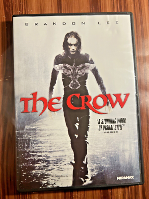 The Crow DVD Brandon Lee 2-Disk Set Special Features 1994 Sci-Fi