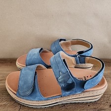 Mephisto Mobils Wedge Sandals Womens EU 37 US...