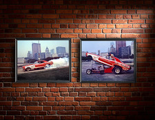 Chi-town Hustler Funny Car Drag Racing 11x14 Fine Art Prints Sale Photos