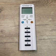 iClicker 2 Student Remote Classroom Response Clicker -No Battery Cover-Tested