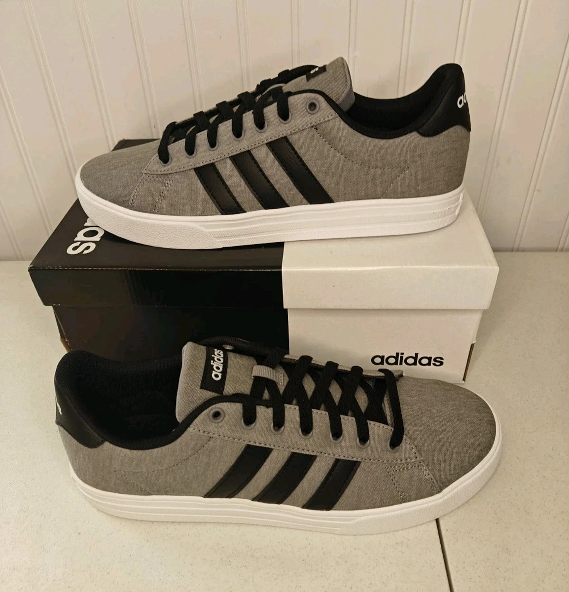 adidas gazelle silver green womens adidas Daily 4.0 Sneaker | Men's | Black | Size 8.5