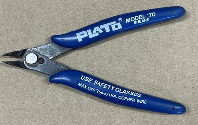 PLATO Model 170 Shears for Electrical / Data Wire Cutting Tool Snips Side Cutter