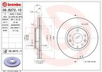 Brembo Bremsscheiben Ø299 + BremsbelÄGe Vorne & Hinten FÜR Mazda 6 GH 6 Sport