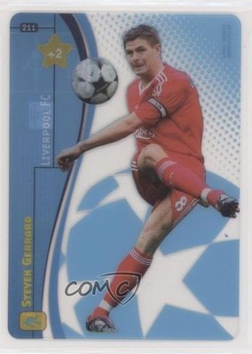 2008-09 Panini UEFA Champions League Game Steven Gerrard #211 c4m