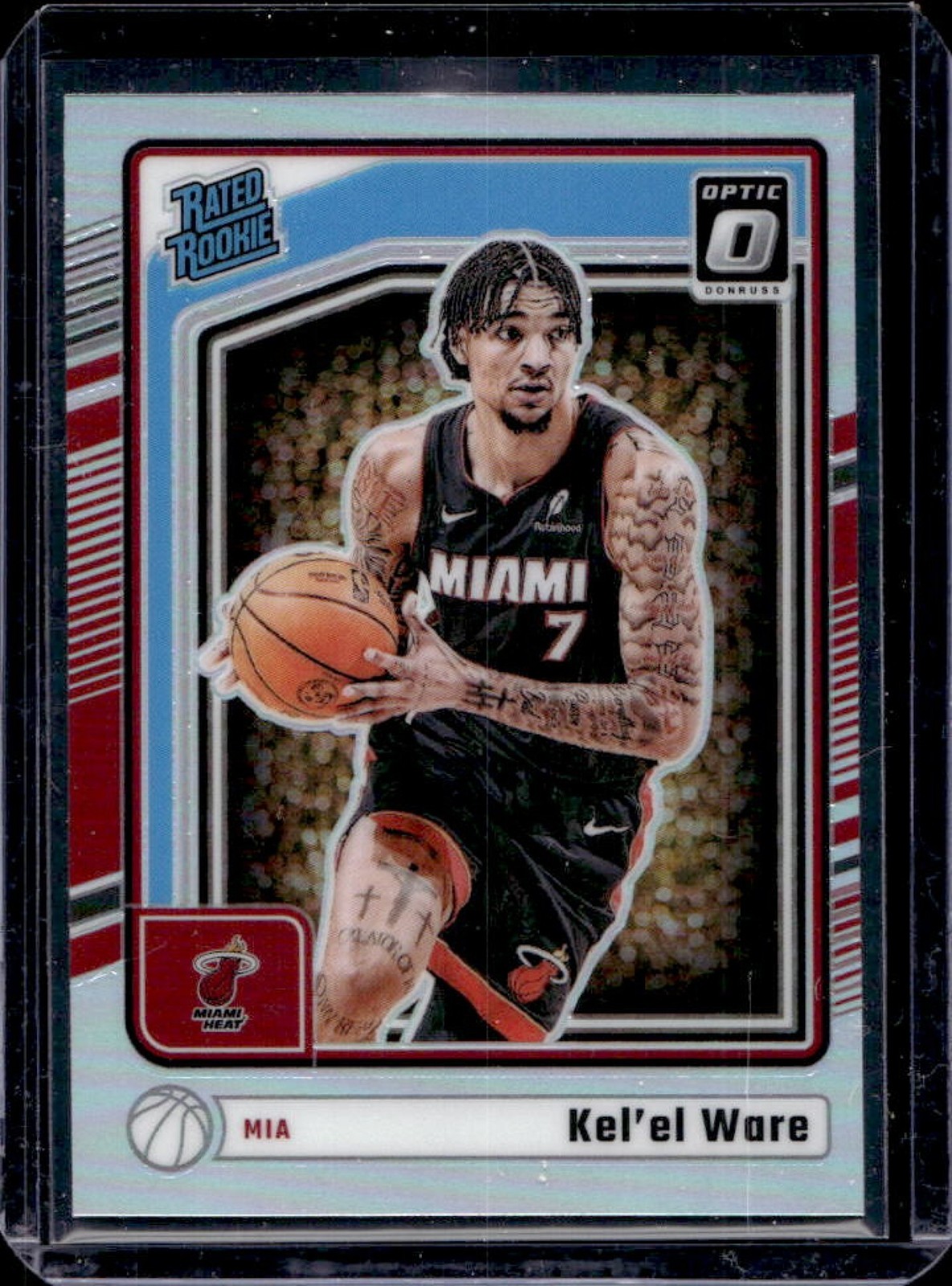 2024-25 Donruss Optic Kel'el Ware Rated Rookie Holo Rookie RC #280 Heat