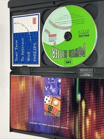 Phillips CD-I ABC Sports Power Hitter Long Box  Rare Baseball Disc