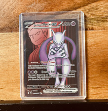 Team Rocket's Mewtwo ex Ultra Rare Holo 213/182 Sv10 Destined Rivals on eBay