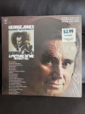 George Jones A Picture Of Me (Without You) 2 LP Compilation BG 33749