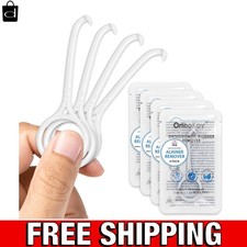 4-Pack Clear Aligner Removal Tool - Hygienic Invisalign Remover for Braces