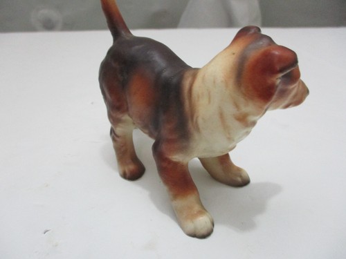 Vintage Border Collie Lassie Dog Ceramic Figurine Japan - 第 3/10 張圖片