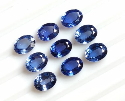 100 Ct+ Natural Oval Blue Sri Lanka Sapphire Flawless Certified Loose Gemstone