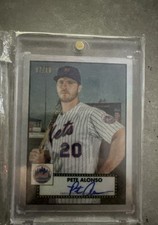 2021 Topps Tribute - Tribute to Topps Autographs Pete Alonso #TTA-PA /99 (AU)