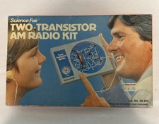 Vintage Science Fair Two-Transistor AM Radio ...