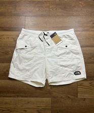 New The North Face Women's Windwall 5" Outline Short Gardenia White XL