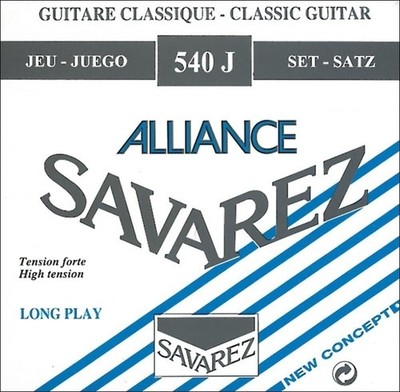Savarez 540J HT Alliance Trebles & Classic Basses Guitar Strings